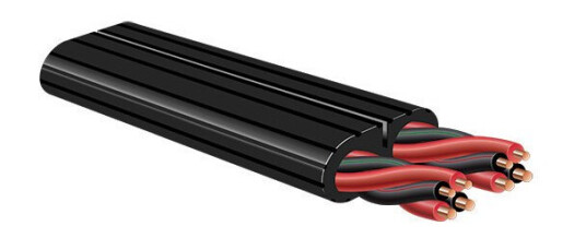 AudioQuest Rocket 44 Høyttalerkabel Sort AudioQuest Rocket 44 Høyttalerkabel Sort