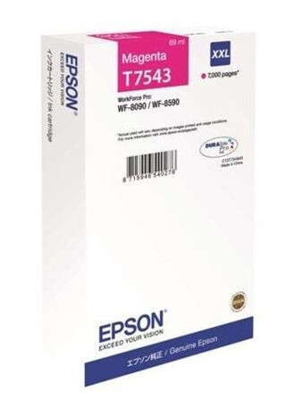 Epson T7543 - Ink XXL (T7543) - Blekkpatron Rød