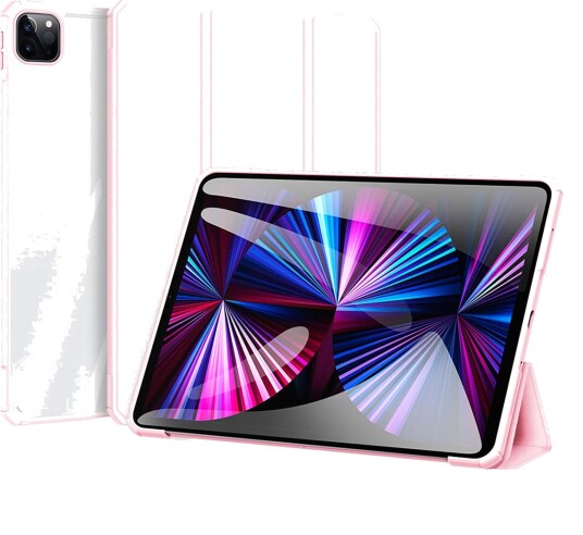 Dux Ducis Copa Etui til iPad Pro 11" 2018/2020/2021 PU-skinn Rosa