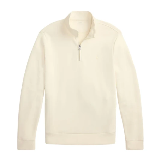 Polo Ralph Lauren Double Knit Mockneck Pullover Cream XL Polo Ralph Lauren Double Knit Mockneck Pullover Cream XL