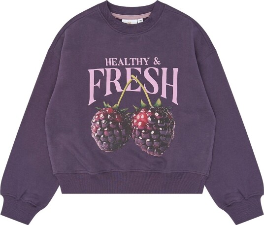 The New Collegegenser TnVianca Sweet Grape The New 9 10 år (134 140) Collegegenser Lilla