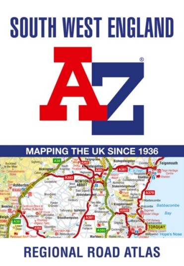 South West England A-Z Road Atlas Av A-Z Maps