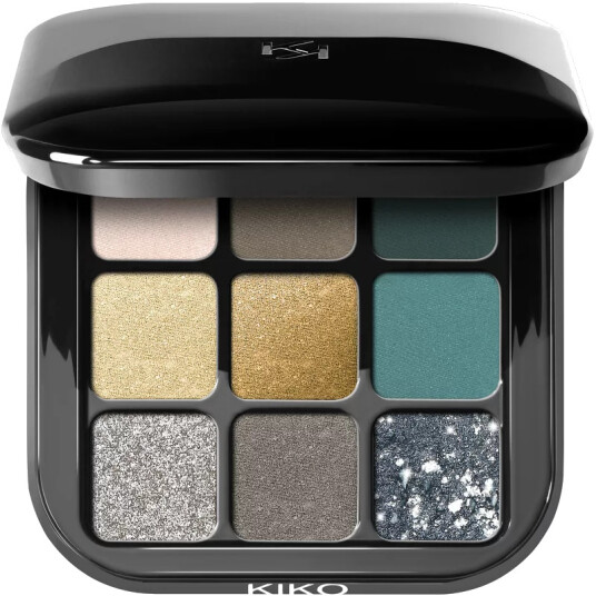 KIKO Milano Glamour Multi Finish Eyeshadow Palette 2.5 g 06 Green Vibes