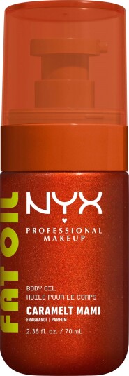 NYX PROFESSIONAL MAKEUP Fat Oil Body Oil Caramelt Mami NYX PROFESSIONAL MAKEUP Fat Oil Body Oil Caramelt Mami