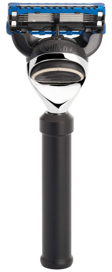 Mühle Fusion reisehøvel - Anodisert sort aluminium