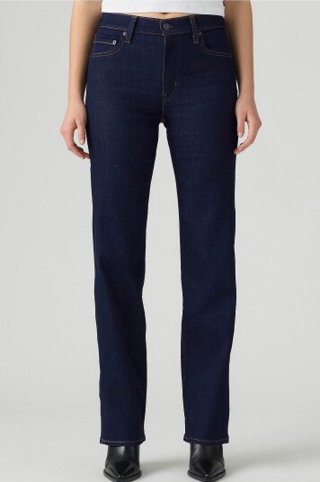 Levi's Jeans 723 High Rise Straight Blå