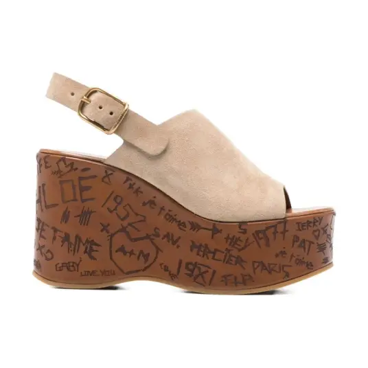 Chloé Dame Sko Beige 41 EU,