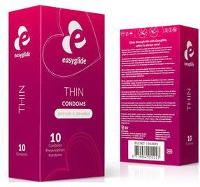 EasyGlide Ultra Thin kondomer   10 stk.