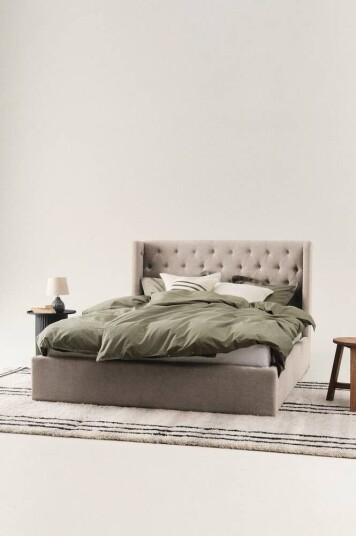 Jotex SKENE LYX sengeramme 180 cm Beige 1668141-01-0 1671542-01-0