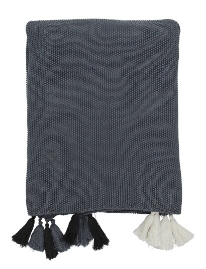 Lene Bjerre Veville Throw 170130 Blue Lene Bjerre D. GREY 170X130 x 170