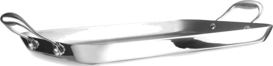 Ibili   Stekeplate/grillplate i stål 38x25 cm