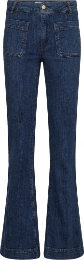 IVY Copenhagen   Jeans Ivy Ann Charlotte Jeans Wash Middark Nottingham   Blå