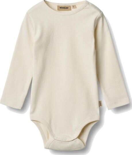 Wheat Rib Body Spencer Ivory (86 / 1,5 år)