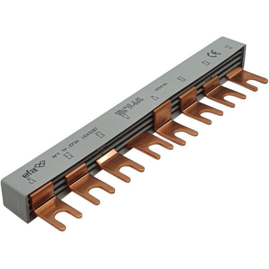 EFA Samleskinne OV-Overspenningsvern 4P-gaffel-10mm² - 1643287