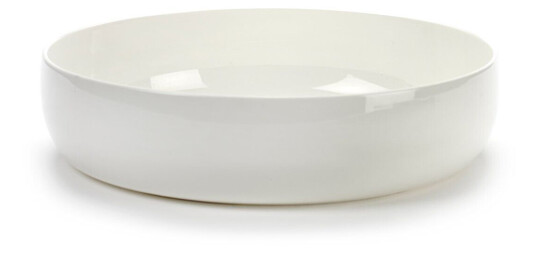 Serax Base serveringsskål med lav kant hvit 24 cm