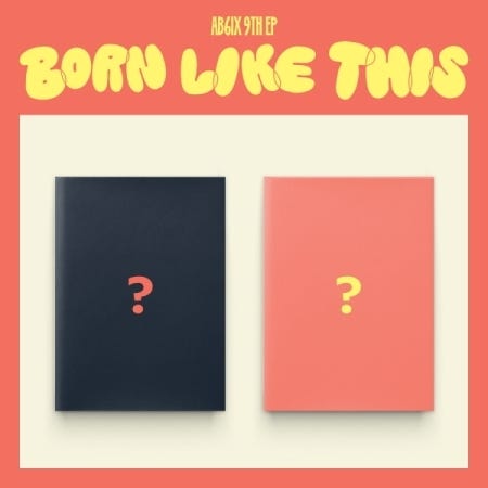 AB6IX  Born Like This  incl. 60pg Photobook, 2 Photocards, License Photocard + MiniPoster  CD
