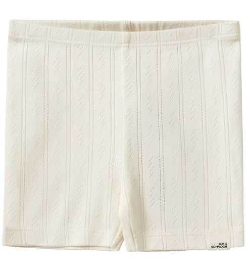 Sofie Schnoor Sykkelhorts Off White Sofie Schnoor 1 år 80 Shorts Hvit