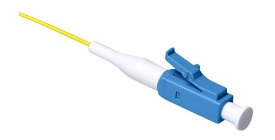 Act Rl9996 Fiberoptisk Kabel 2 M Lc/Upc Pigtail Lszh Os2 Gul (Rl9996)