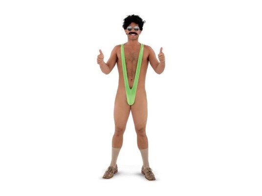 Partychimp Grøn Mankini