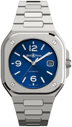 Bell & Ross Herreklokke BR05A BLU ST/SST Br 05 Blå/Stål