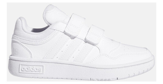 Adidas Hoops 3.0 Cf C Ftwwht/Ftwwht/Ftwwht 35 Sko Adidas Hoops 3.0 Cf C Ftwwht/Ftwwht/Ftwwht 35 Sko