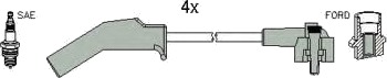 Tennplugg kabelsett HITACHI 134271