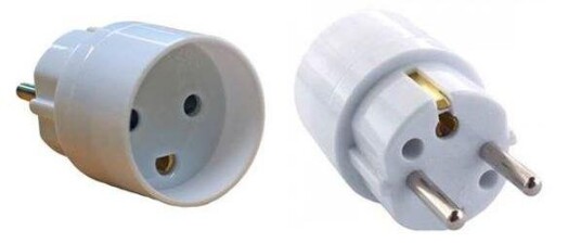 MICROCONNECT Power Plug Converter DK to