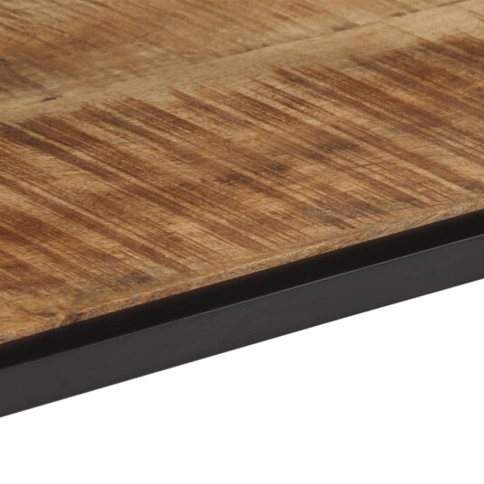 Konsollbord 100x35x70 cm grovt heltre mangotre 374071