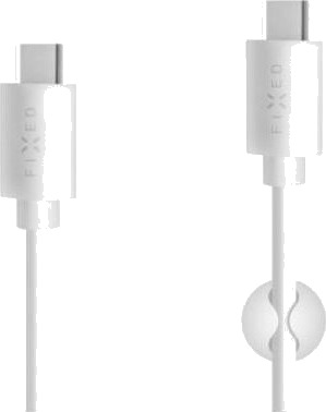 Fixed USB-C til USB-C Ladekabel 2 m Hvit