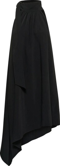 My Essential Wardrobe Mwmille Asymmetric Dress BLACK 36