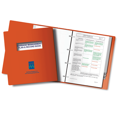 Jo Safety Garbage Management Plan & Record Book Oppdatert 2020 utgave IMO 123501