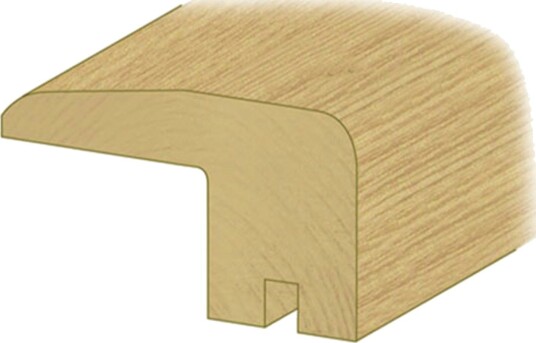 Terskel Lundbergs Natur Massiv Eik LxBxH 2000x24x9-10 mm