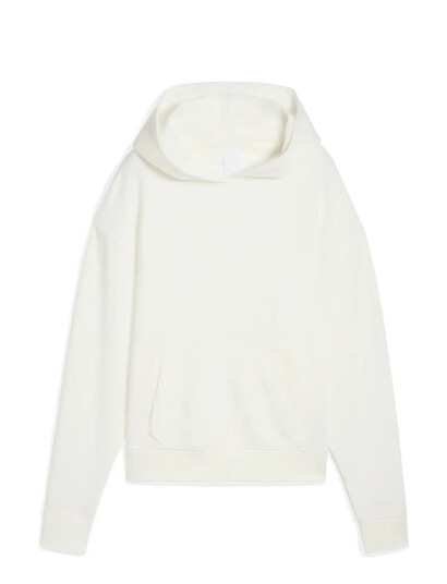 PUMA Golf W Cloudspun Fleece Hoodie Cream L PUMA Golf W Cloudspun Fleece Hoodie Cream L