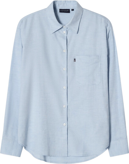 Lexington Clothing Casual Fit Flannel Shirt Blue XS