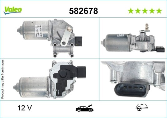 VALEO 582678 Vindusviskermotor