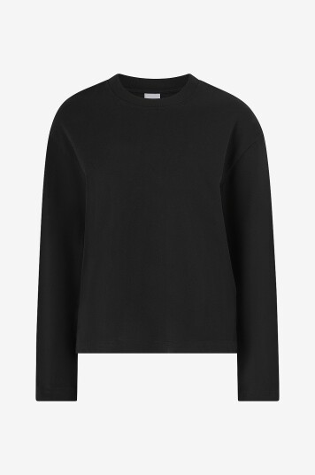 Gina Tricot Topp Basic Long Sleeve Tee Svart