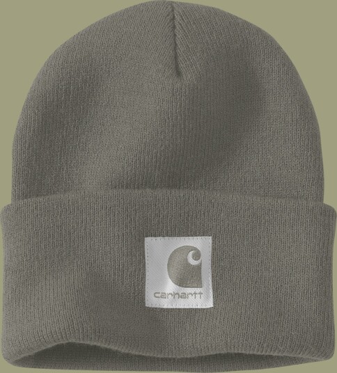Carhartt Satin Lined Cuffed Beanie Dusty Olive One Size
