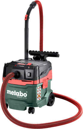 Metabo AS 36-18 L 20 PC Grovstøvsuger Tørr & Våt uten Batteri og Lader Metabo AS 36-18 L 20 PC Grovstøvsuger Tørr & Våt uten Batteri og Lader