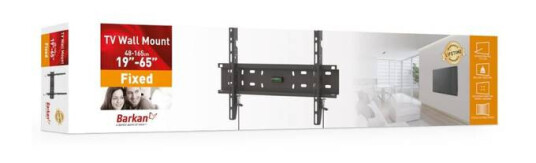 Barkan Veggfeste for TV og PC Skjermer opptil 56" - Justerbar høyde, 50kg Barkan Veggfeste for TV og PC Skjermer opptil 56" - Justerbar høyde, 50kg