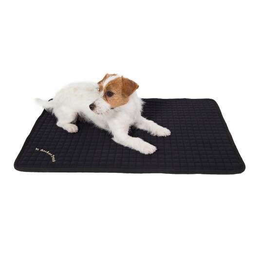Back On Track Dog Bed Quilted Black Back On Track Dog Bed Quilted Black
