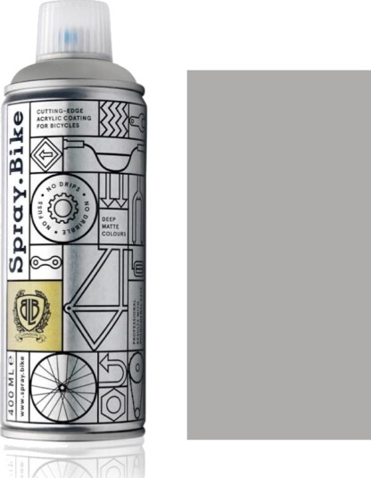 Spray.Bike Spraymaling 400 ml Metall Grå