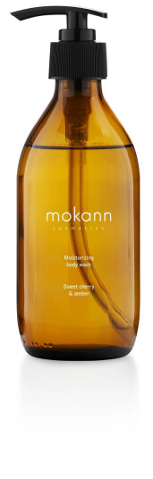 Moisturizing Body Wash Cherry & Amber Mokann 300ml Transparent 200ml Moisturizing Body Wash Cherry & Amber Mokann 300ml Transparent 200ml