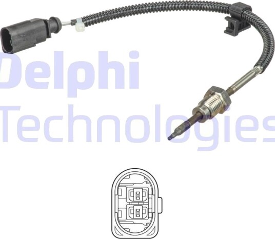Sensor, eksostemperatur DELPHI TS30258