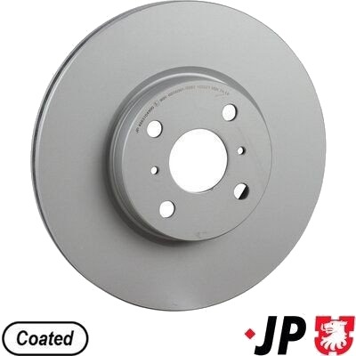 Bremseskive JP GROUP 4863104900