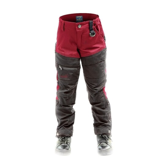 Arrak Outdoor Hybrid Pant Child Dark red 122/128 Arrak Outdoor Hybrid Pant Child Dark red 122/128