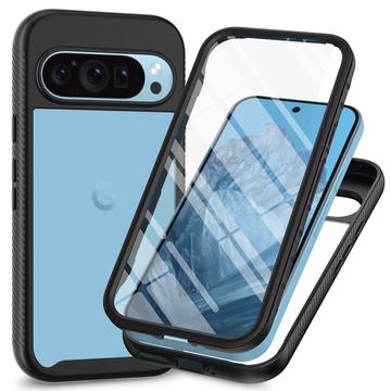 Google Pixel 9 360 Beskyttelse Deksel Svart / Klar
