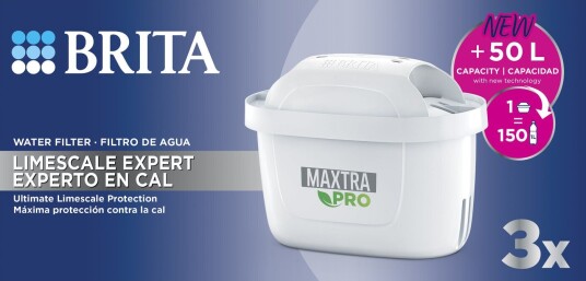 Brita Maxtra Pro Kalkfilterpakke - 3 stk Brita Maxtra Pro Kalkfilterpakke - 3 stk