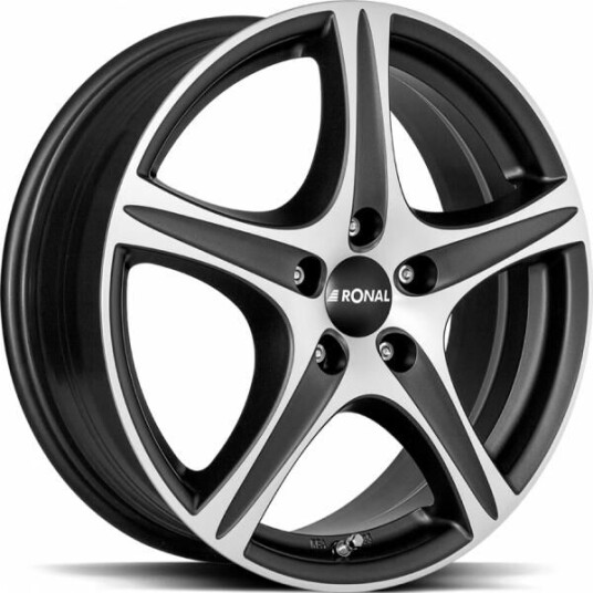 Ronal R56 Matt Black Front Cut 8x18 5x112 ET30 B66.6 Ronal R56 Matt Black Front Cut 8x18 5x112 ET30 B66.6