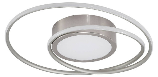 Lindby Bovia LED-taklampe, CCT, dimbar, nikkel Lindby Bovia LED-taklampe, CCT, dimbar, nikkel