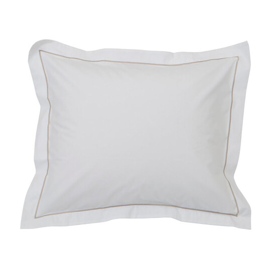 Lexington Hotel Percale putevar 50 x 90 cm Hvit-lysbeige